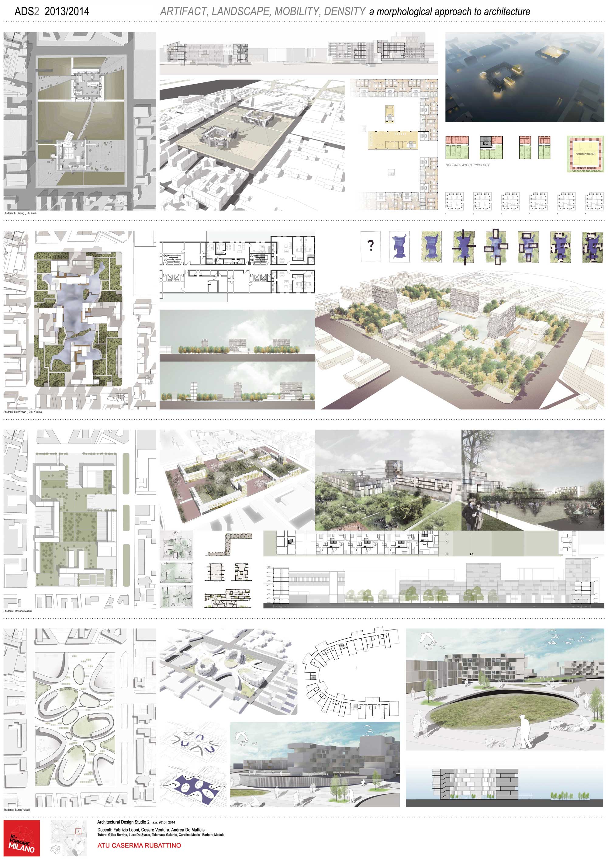Studenti: Mauro Cecchini, Marta Dell’Ovo, Helena Doss, Irene Famà, Aleksandra Franz, Jair Galvan, Shan Ganyu, Ma Huan, Karina Krilova Roxana Mazilu, Kathryn McKenzie, Wang Meng, Parisa Rafipour, Pelin Seven, Li Shang, Wang Siyin, Alessandro Tatti, Bianca Maria Teti, Hu Yalin, Guo Yanxiao, Zhu Yimiao, Zhuang Yu